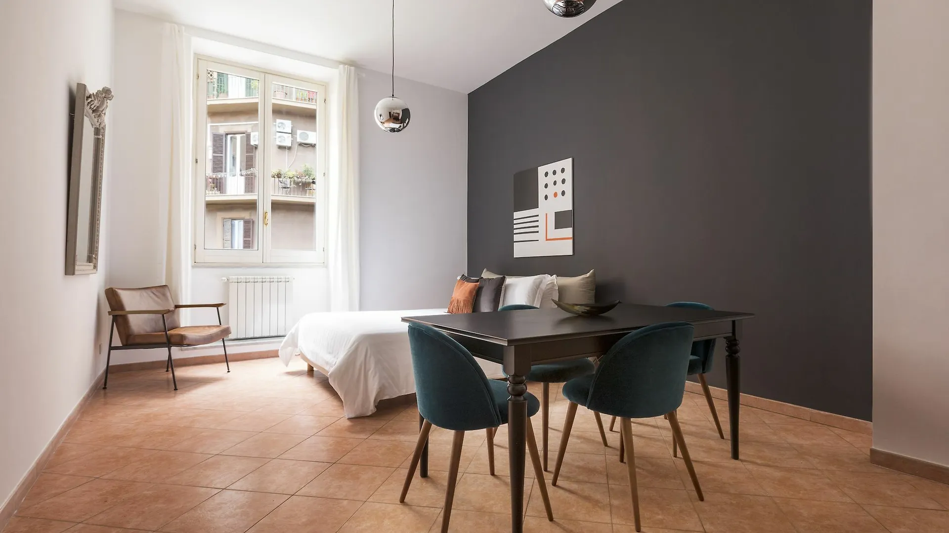 Chic 1Br In San Pietro / Vaticano By Sonder Rzym 0*,